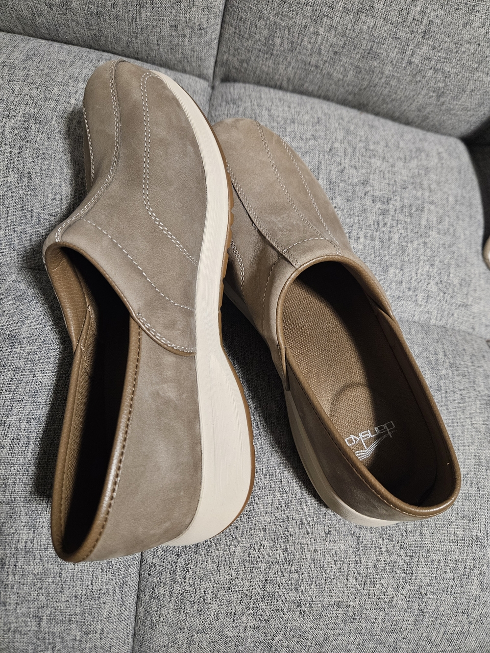 Dansko Leather Slip-On Loafers